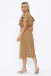 LT Collection Платье 544801 П13933-35М Оливково-оранжевый