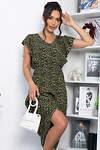 LT Collection Платье 544806 П13934-35М темно-зеленый