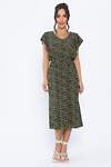 LT Collection Платье 544806 П13934-35М темно-зеленый
