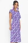 LT Collection Платье 544807 П13932-35М фиолетово-голубой
