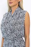 LT Collection Платье 544808 П13936-35М черно-белый