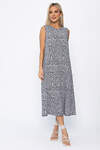 LT Collection Платье 544812 П13878-9М черно-белый