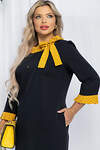 LT Collection Платье 545348 П13233-24М черный/желтый