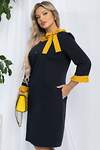LT Collection Платье 545348 П13233-24М черный/желтый