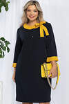 LT Collection Платье 545348 П13233-24М черный/желтый