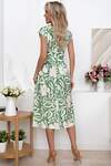 LT Collection Платье 545350 П13873-45М зеленый/молочный