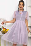 LT Collection Платье 545359 П13825-39М розовый/серый