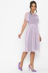 LT Collection Платье 545359 П13825-39М розовый/серый