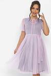 LT Collection Платье 545359 П13825-39М розовый/серый