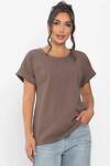 LT Collection Блуза 546021 Б13909-19М коричневый