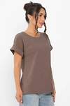 LT Collection Блуза 546021 Б13909-19М коричневый