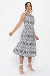 LT Collection Платье 546032 П13958-10М черно-белый