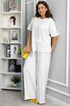 LT Collection Блуза 546038 Б13942-1М белый