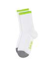 CONTE-KIDS Носки 546358 ACTIVE 20С-167СП белый-салатовый