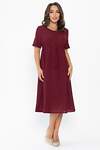 LT Collection Платье 546403 П13937-3М бордовый