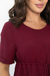 LT Collection Платье 546403 П13937-3М бордовый