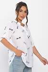 LT Collection Блуза 546405 Б13962-20М белый