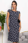 LT Collection Платье 546409 П13954-10М темно-синий