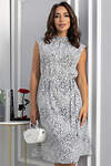 LT Collection Платье 546415 П13965-36М черно-белый
