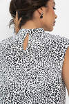 LT Collection Платье 546415 П13965-36М черно-белый