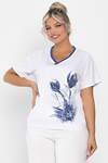 LT Collection Блуза 546417 Б13975-20М белый