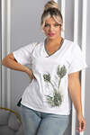 LT Collection Блуза 546419 Б13976-20М белый