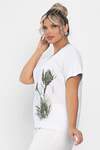 LT Collection Блуза 546419 Б13976-20М белый
