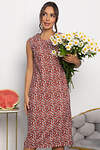 LT Collection Платье 546420 П13979-25М терракотовый