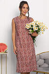 LT Collection Платье 546420 П13979-25М терракотовый