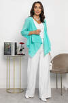 LT Collection Кардиган 546426 Б13967-16М бирюзовый