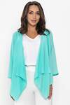 LT Collection Кардиган 546426 Б13967-16М бирюзовый