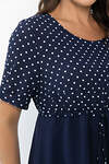 LT Collection Платье 546428 П13992-3М синий