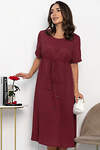 LT Collection Платье 546429 П13984-3М бордовый