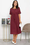 LT Collection Платье 546429 П13984-3М бордовый