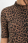 LT Collection Блуза 546430 Б13991-19М коричневый