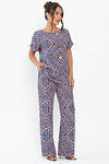 LT Collection Костюм 546432 К13982-12М сине-бежевый