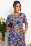 LT Collection Костюм 546432 К13982-12М сине-бежевый
