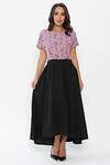 LT Collection Платье 546440 П13997-16М черный/сиреневый