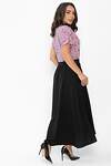 LT Collection Платье 546440 П13997-16М черный/сиреневый