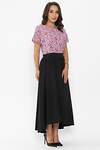 LT Collection Платье 546440 П13997-16М черный/сиреневый