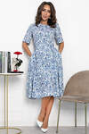 LT Collection Платье 546442 П13998-16М голубой