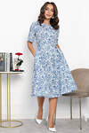 LT Collection Платье 546442 П13998-16М голубой