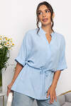 LT Collection Блуза 546443 Б13981-30М голубой