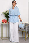 LT Collection Блуза 546443 Б13981-30М голубой