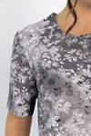 LT Collection Блуза 546448 Б14005-25М серый