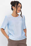 LT Collection Блуза 546449 Б14006-25М голубой
