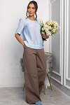 LT Collection Блуза 546449 Б14006-25М голубой