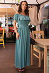LT Collection Платье 546450 П14010-12М бирюзовый/серый