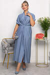 LT Collection Платье 546451 П14008-30М голубой