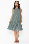 LT Collection Платье 546454 П14011-12М коричневый/голубой